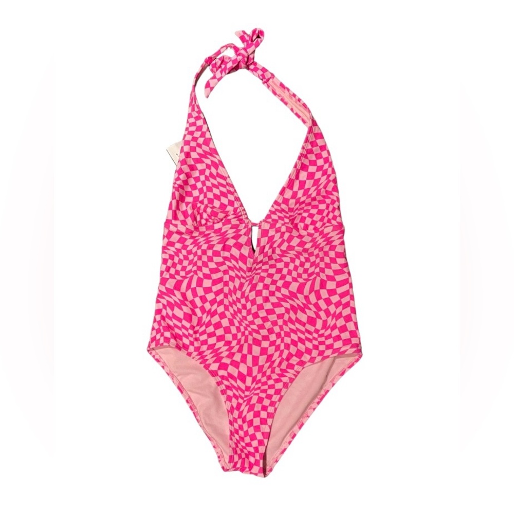 Pink bathing suit new with tags. Women’s size medium